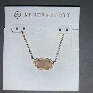 rose quarts elisa pendant!